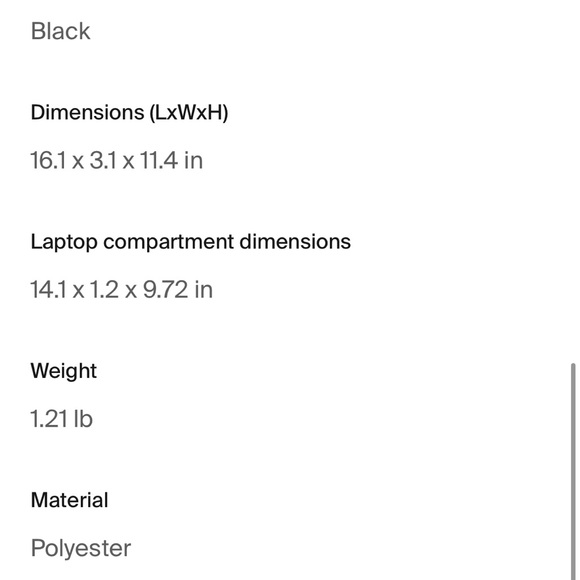 New! Case Logic laptop case 15 inch - Picture 5 of 15
